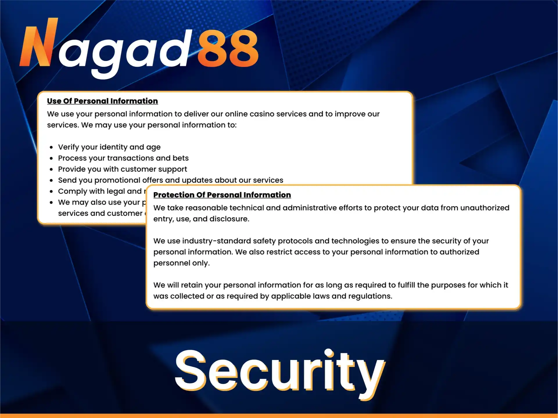 Nagad88 uses advanced technologies to protect its customers.