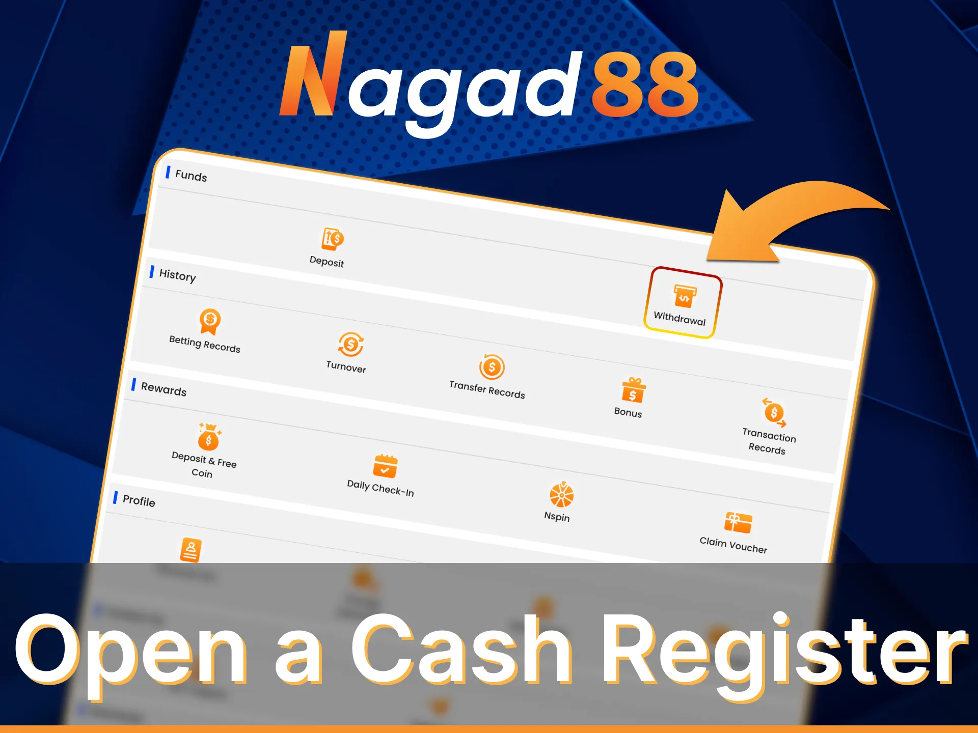 Complete a simple registration on Nagad88.
