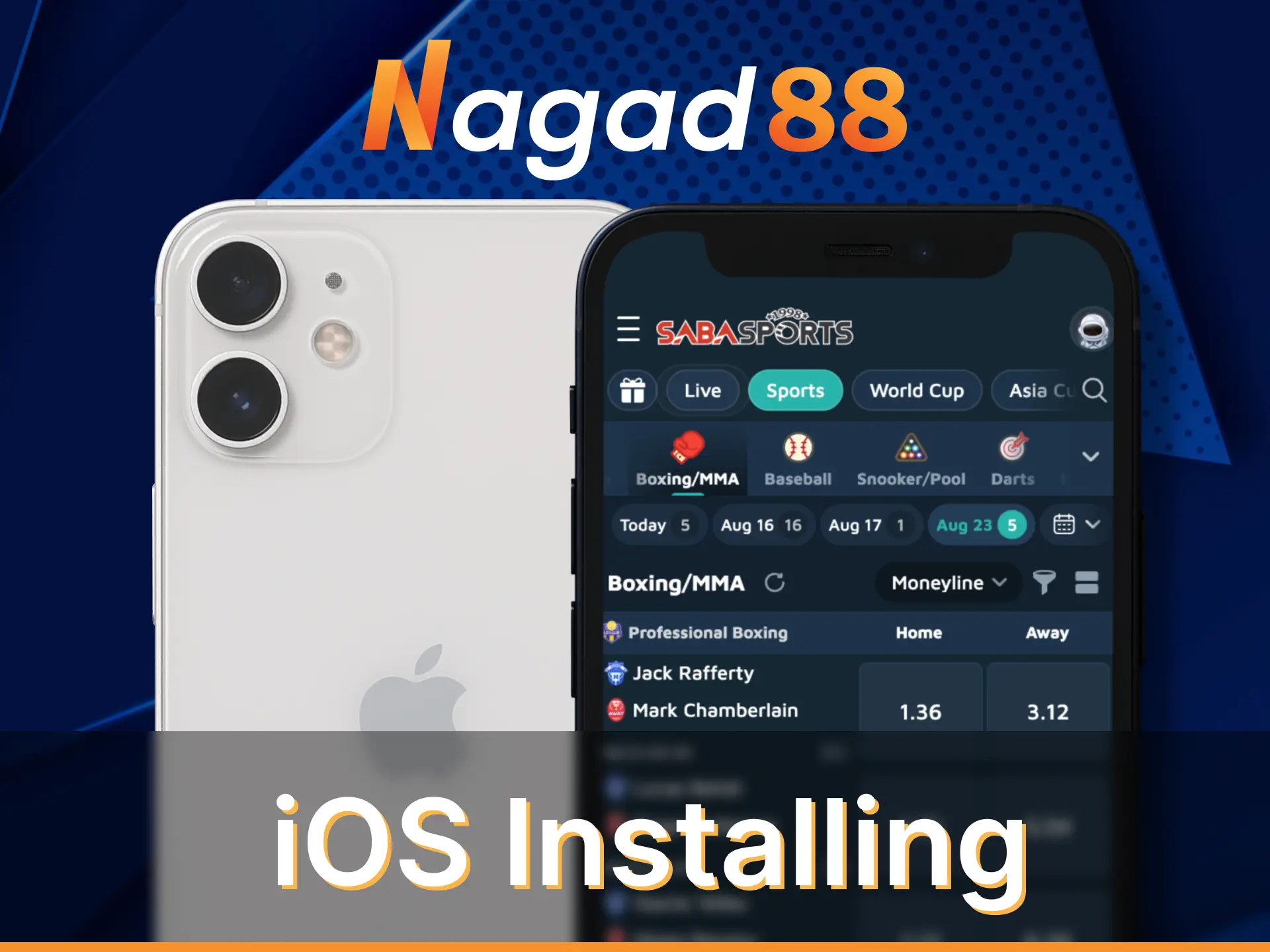 Nagad88 app is available for installation on iOS devices.